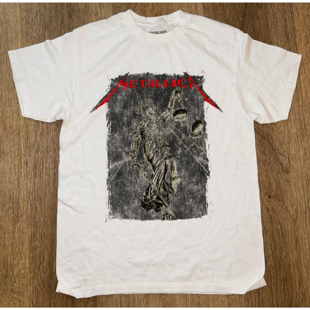 NEW Metallica ...And Justice for All Album Tee, Size S